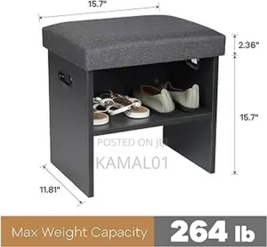 Heavy Duty 2 Tier Shoe Bench