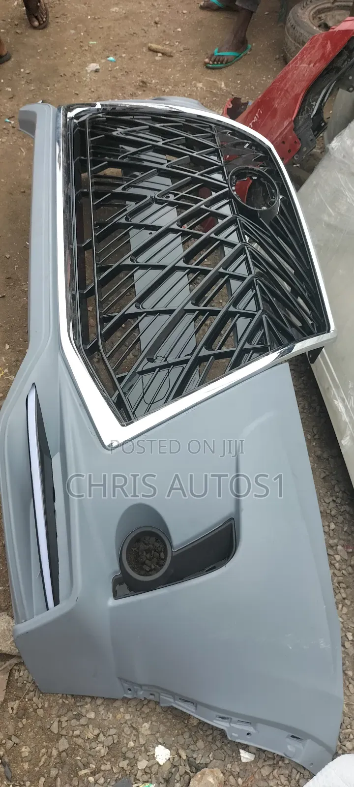 Complete Front Bumper for Highlander 2018 Conversion