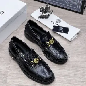 Photo - Original Versace Luxury Leather Shoe for Men