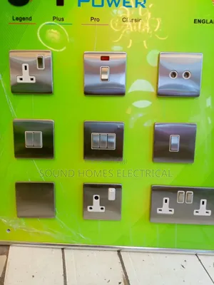 Original Stainless Steel Metal Switches and Sockets