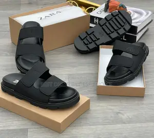 Zara Double Strap Palm Slippers Well Brand Now in Store