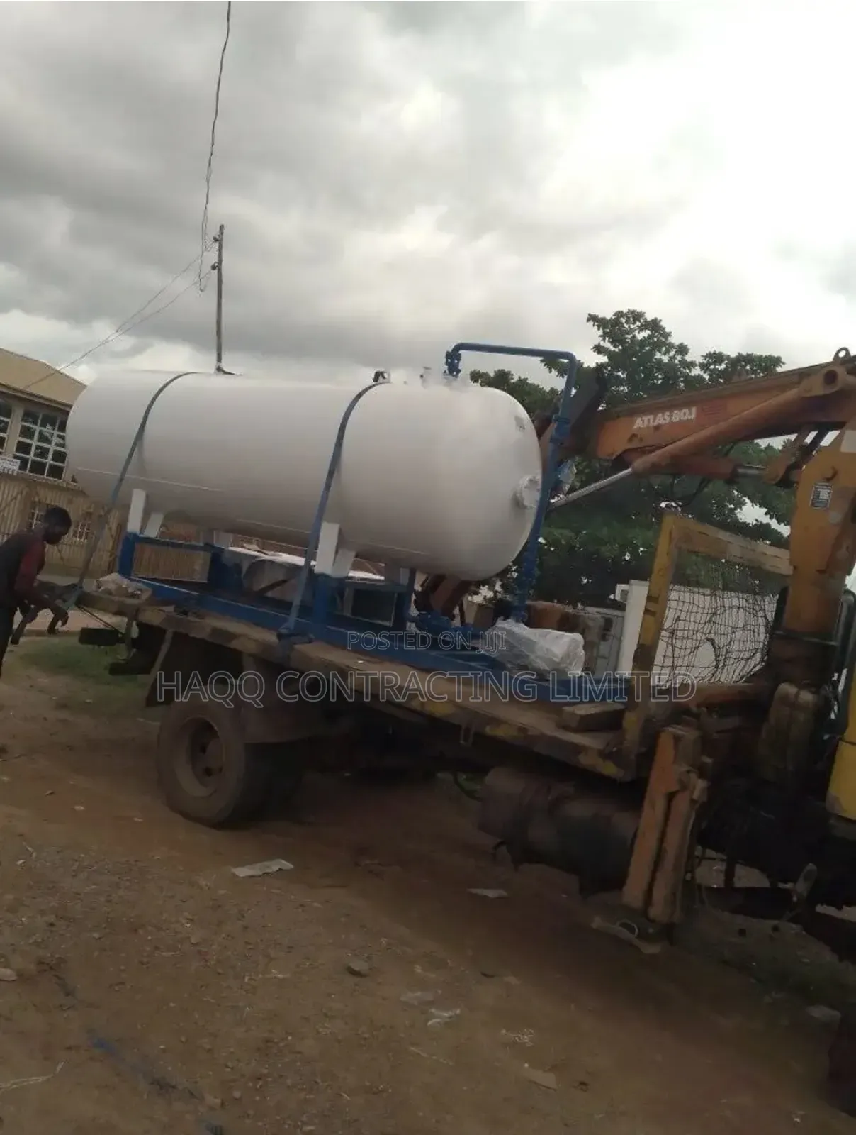 3 5 Tons LPG Skid Installation, Construction