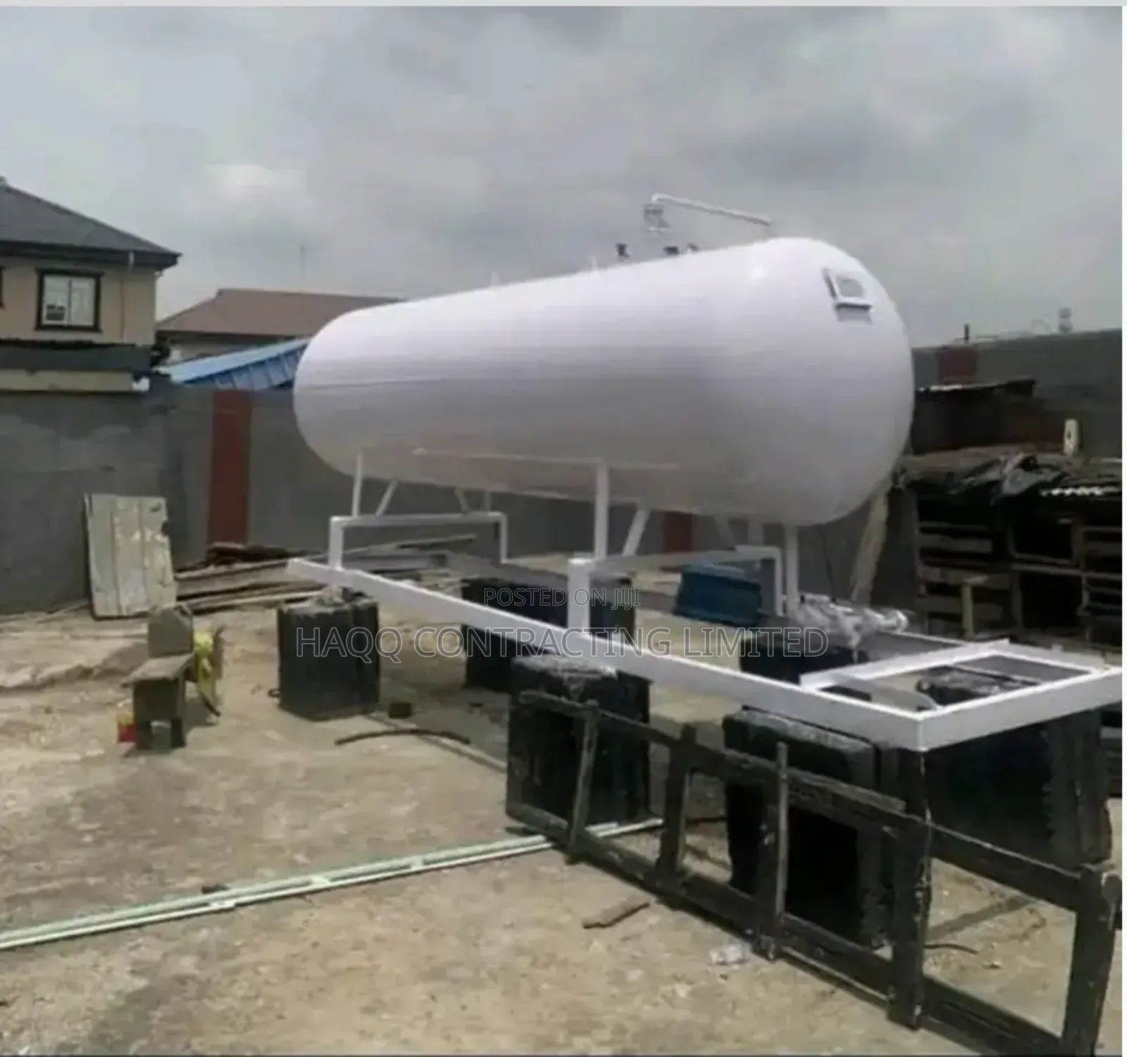3 5 Tons LPG Skid Installation, Construction