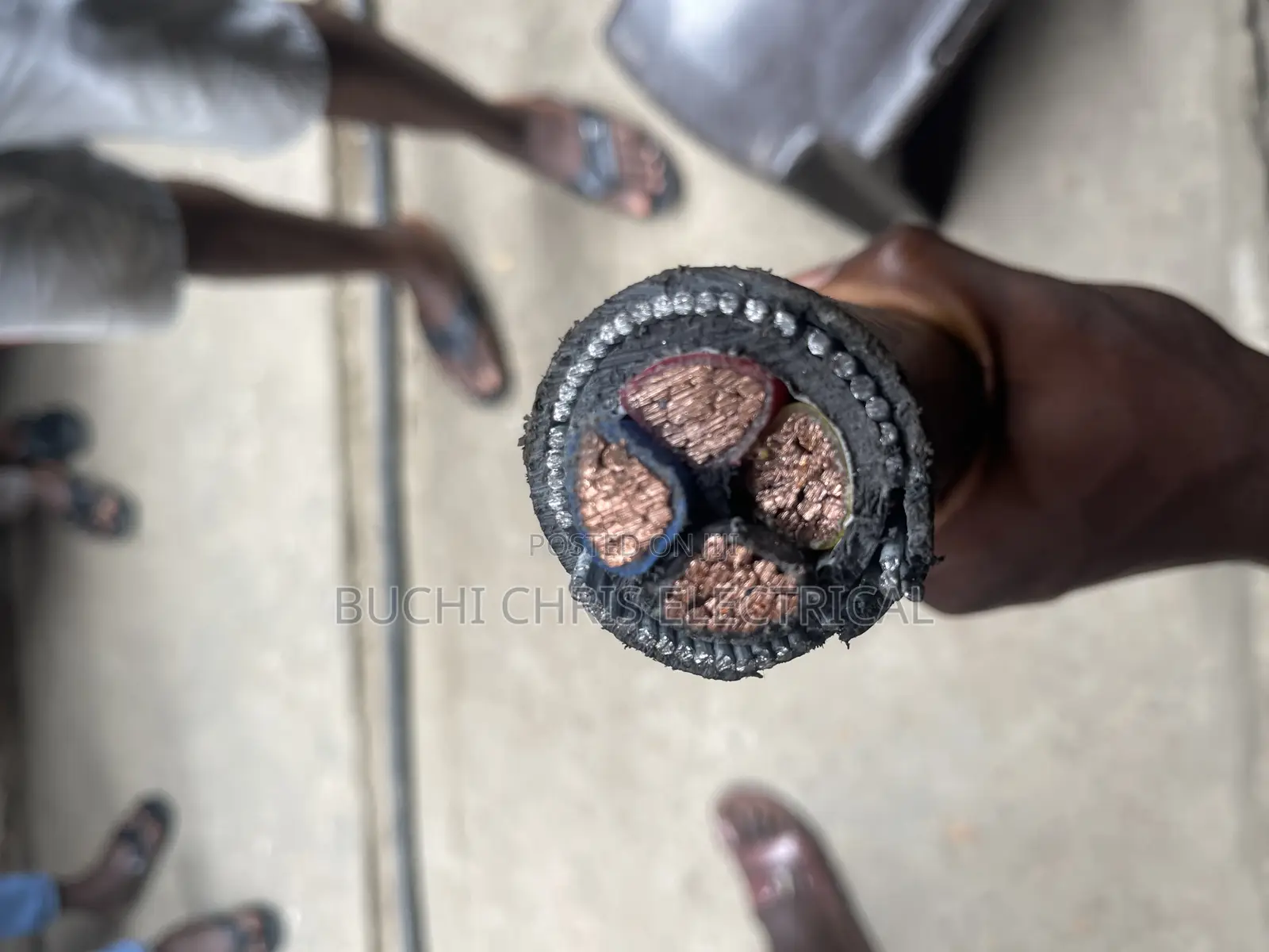 95mmx4c Armored Cable