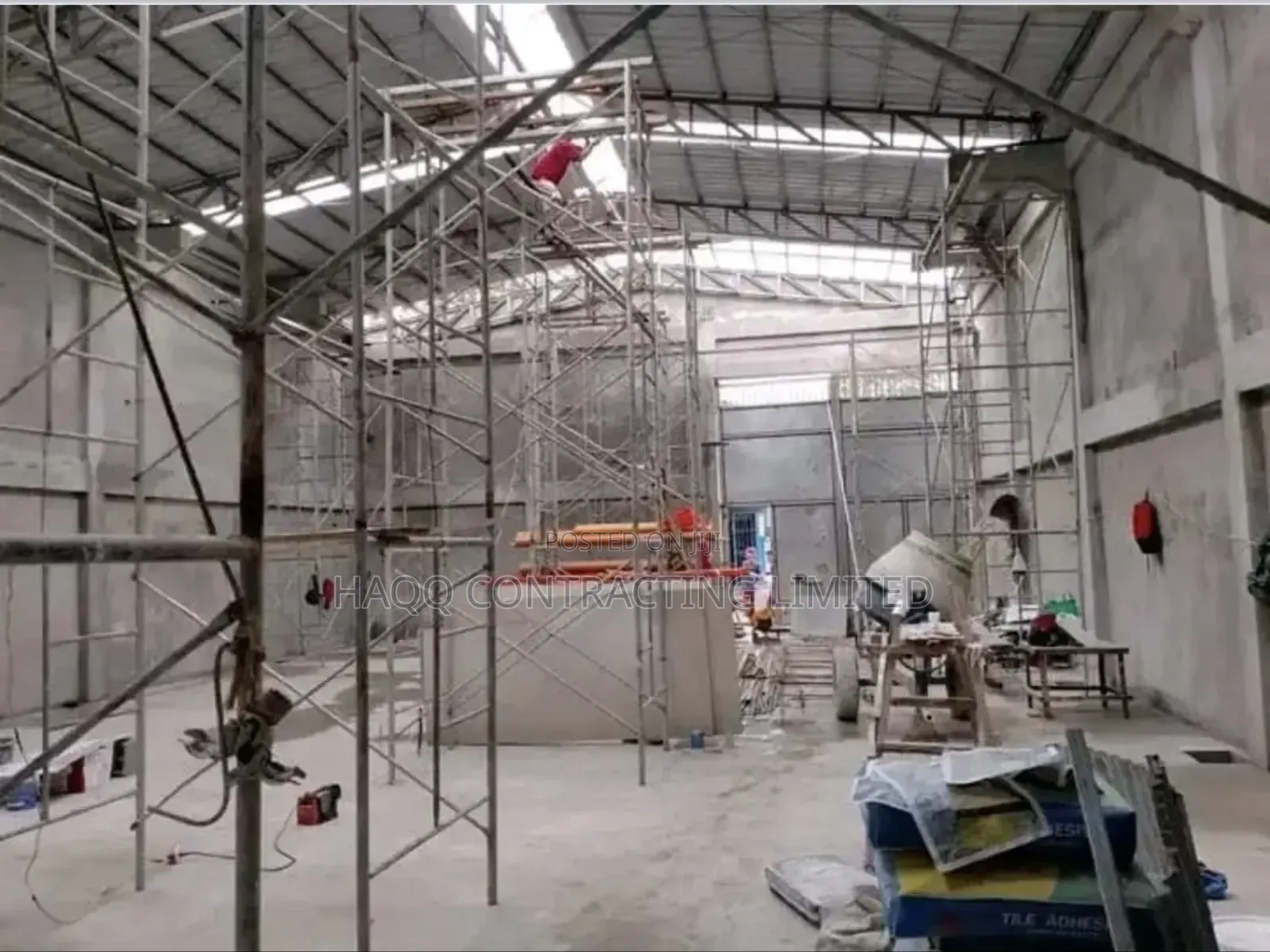 Warehouse Steel Construction