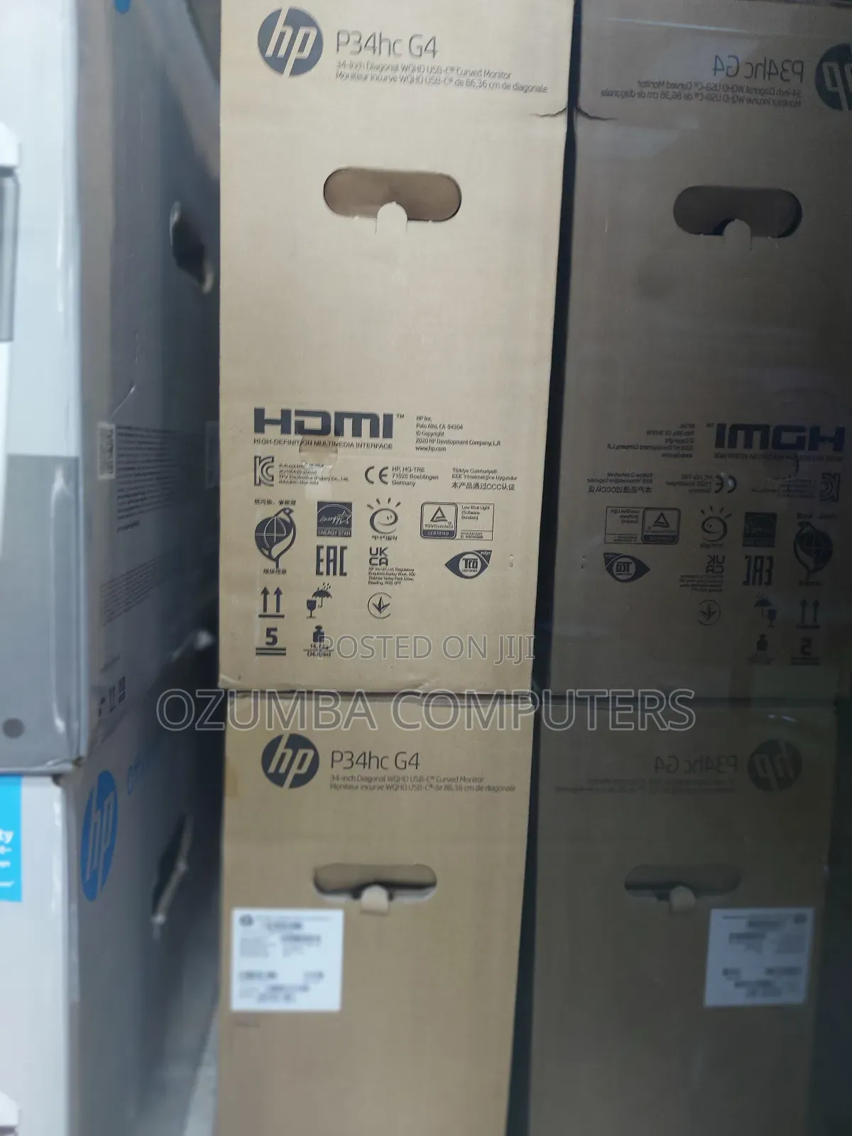 HP P34hc G4 Curved Monitor