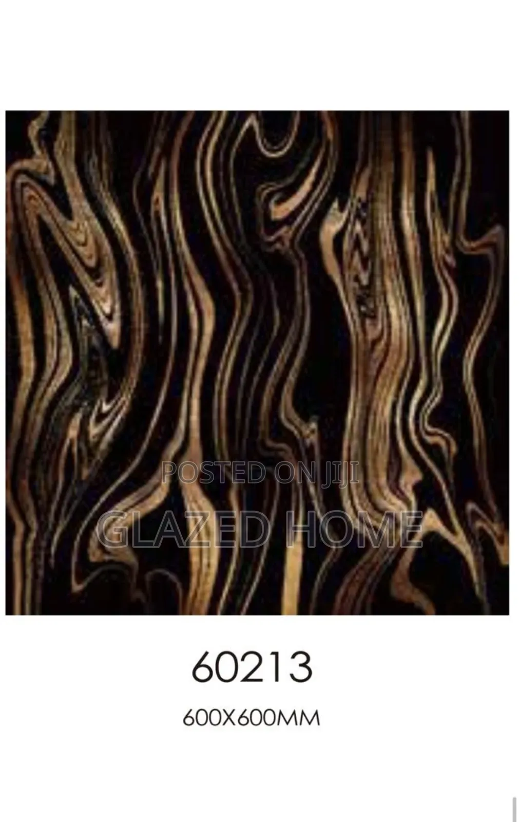 60x60 Super Polished Black