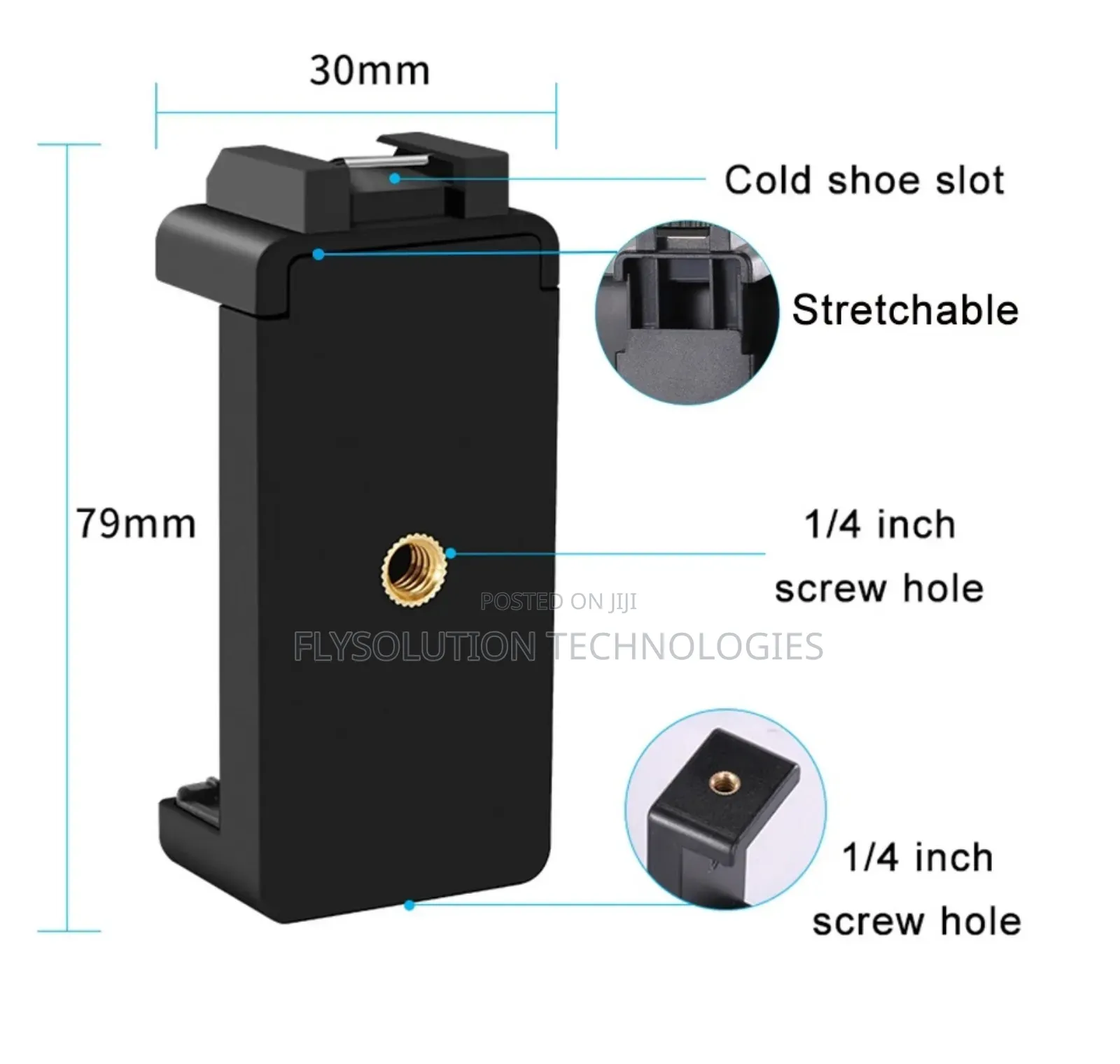 LED Vlogging Tripod Stand With Microphone