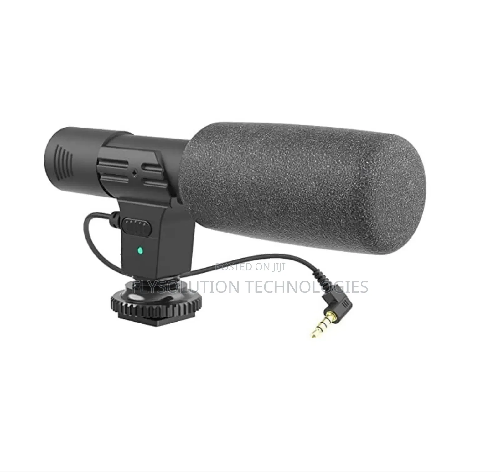 LED Vlogging Tripod Stand With Microphone