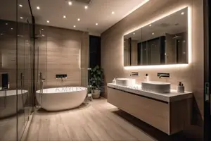 Bathroom Mirror 549×350