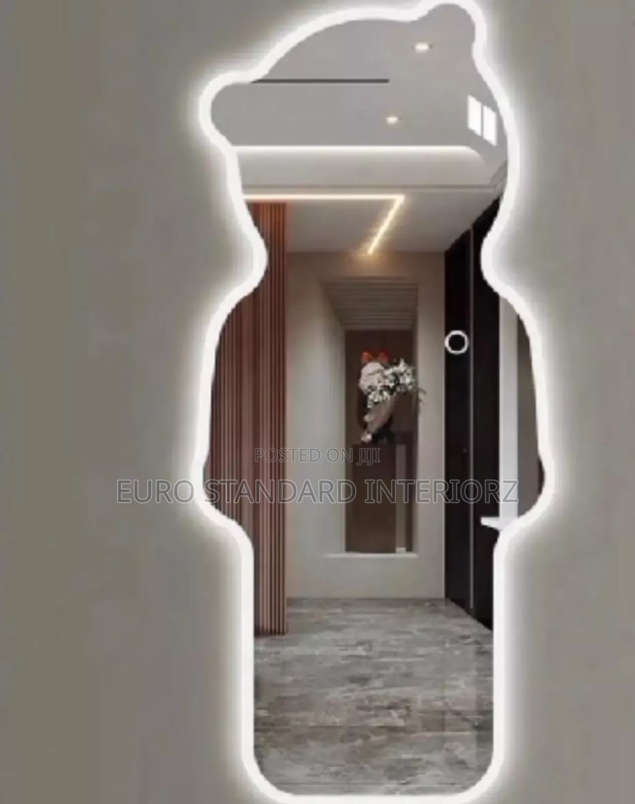 Unique Baby Shape Led Mirror
