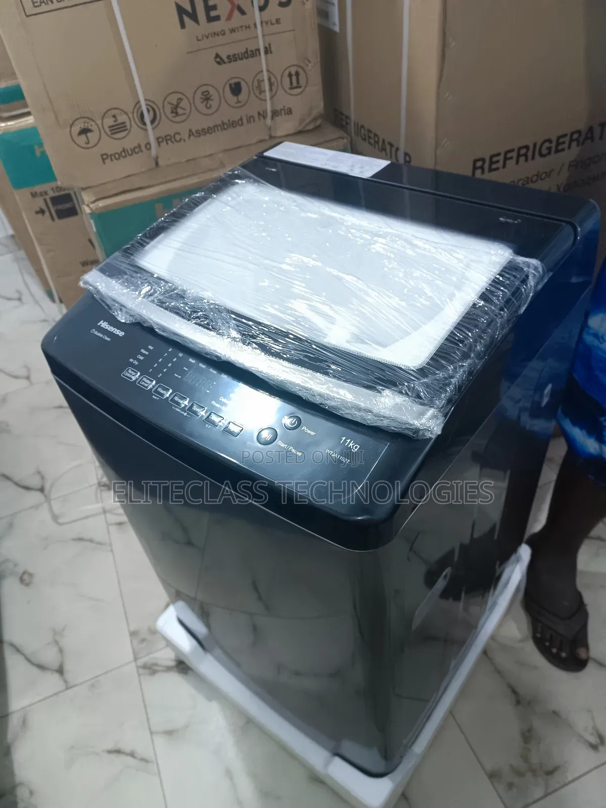 Moderately Priced Hisense 11kg Automatic Washing Machine