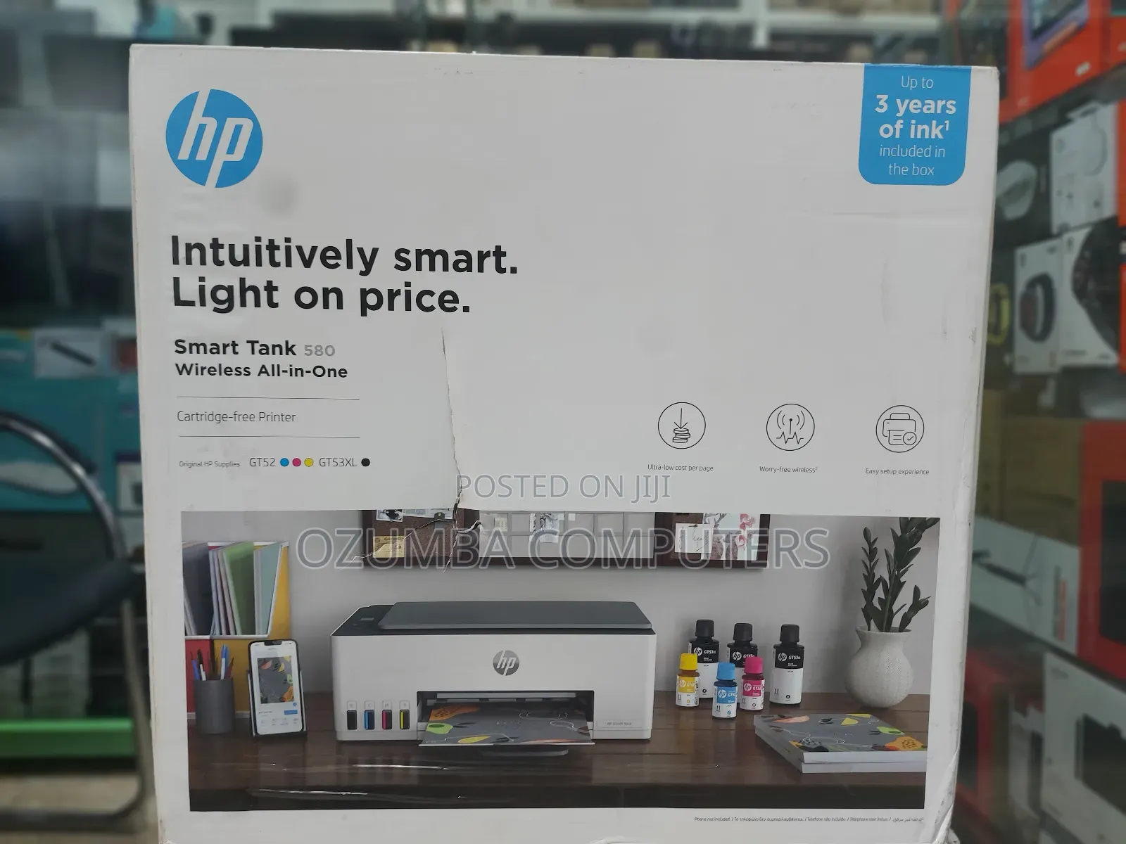 HP Smart Tank 580 All-in-One Printer