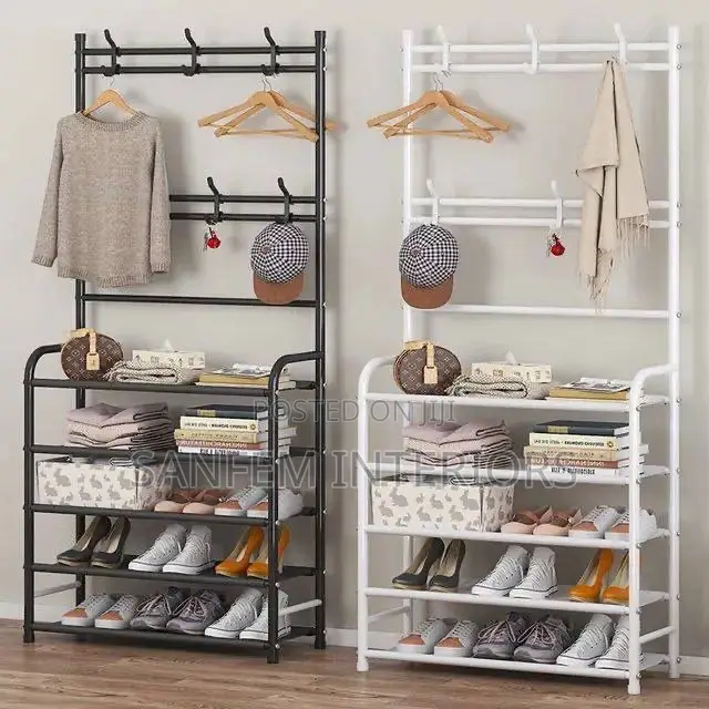 Shoe and Hat Rack