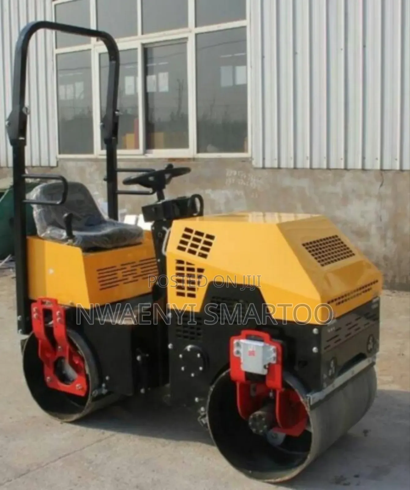 Double Drum Mobile Compacting Roller Machine