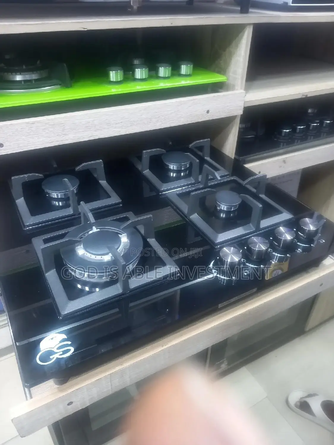 Black 4burner Gas