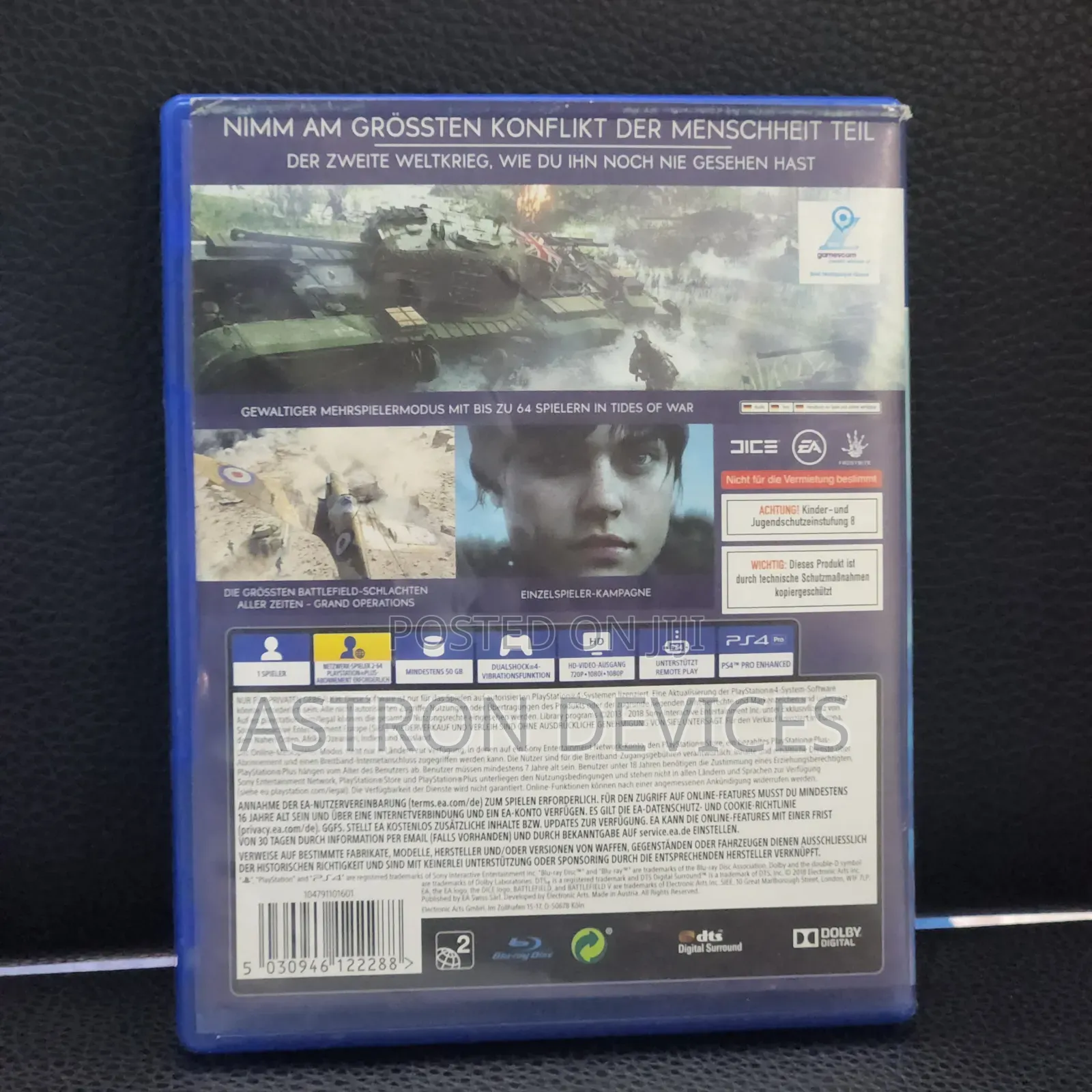 Battlefield v Ps4