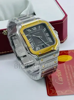 Original Cartier Silver Chain Watch Is Available in Store