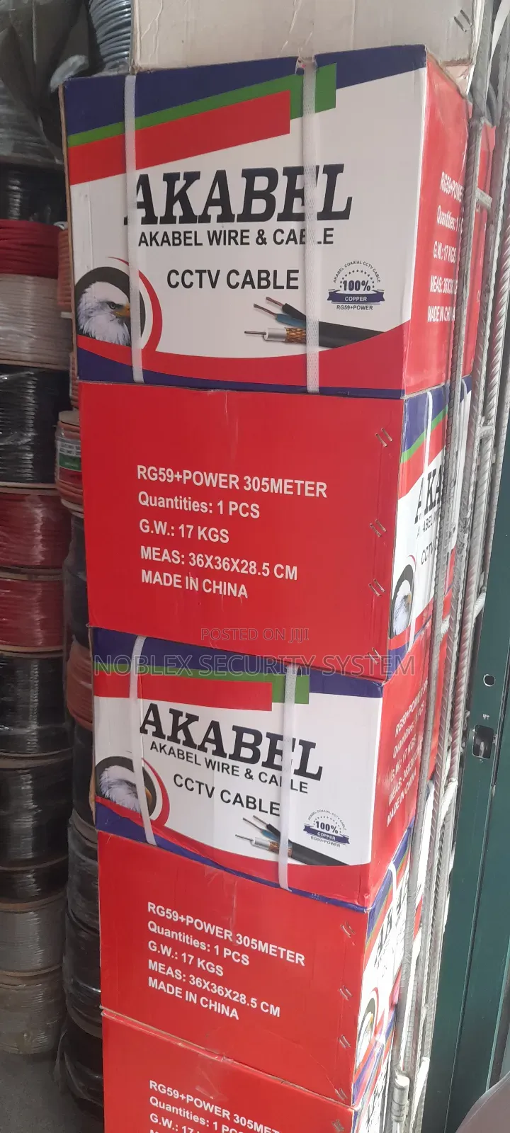 100% CCTV Camera Cable