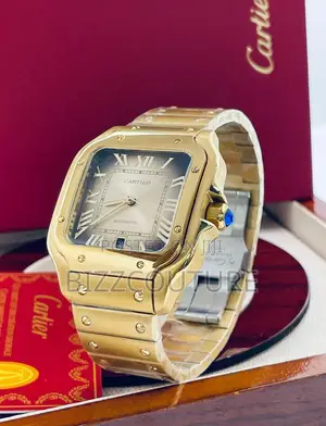 Original Cartier Gold Chain Watch Is Available in Store