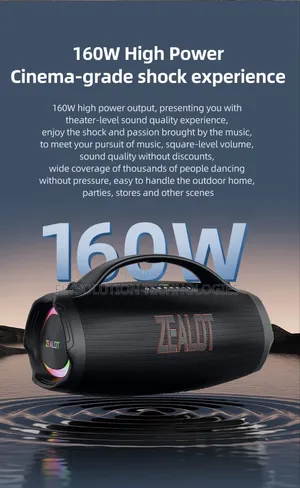 Zealot S98 Bluetooth Large Speaker 160w High Power 36000mah
