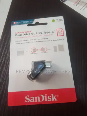 Sandisk Flash Drive Dual Drive Go USB Type C 128gb