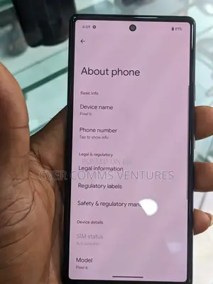 Google Pixel 6 128 GB Black
