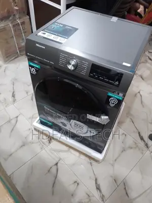 Hisense WD3Q1043BT Front Load Washer (10 KG) and Dryer 