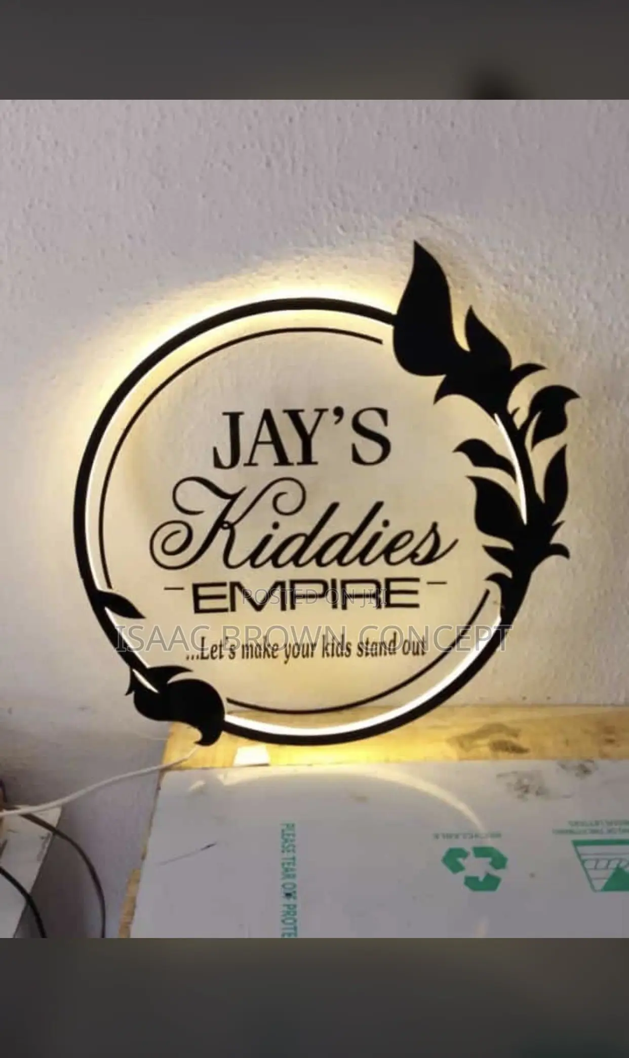 Neon Light Indoor Signage