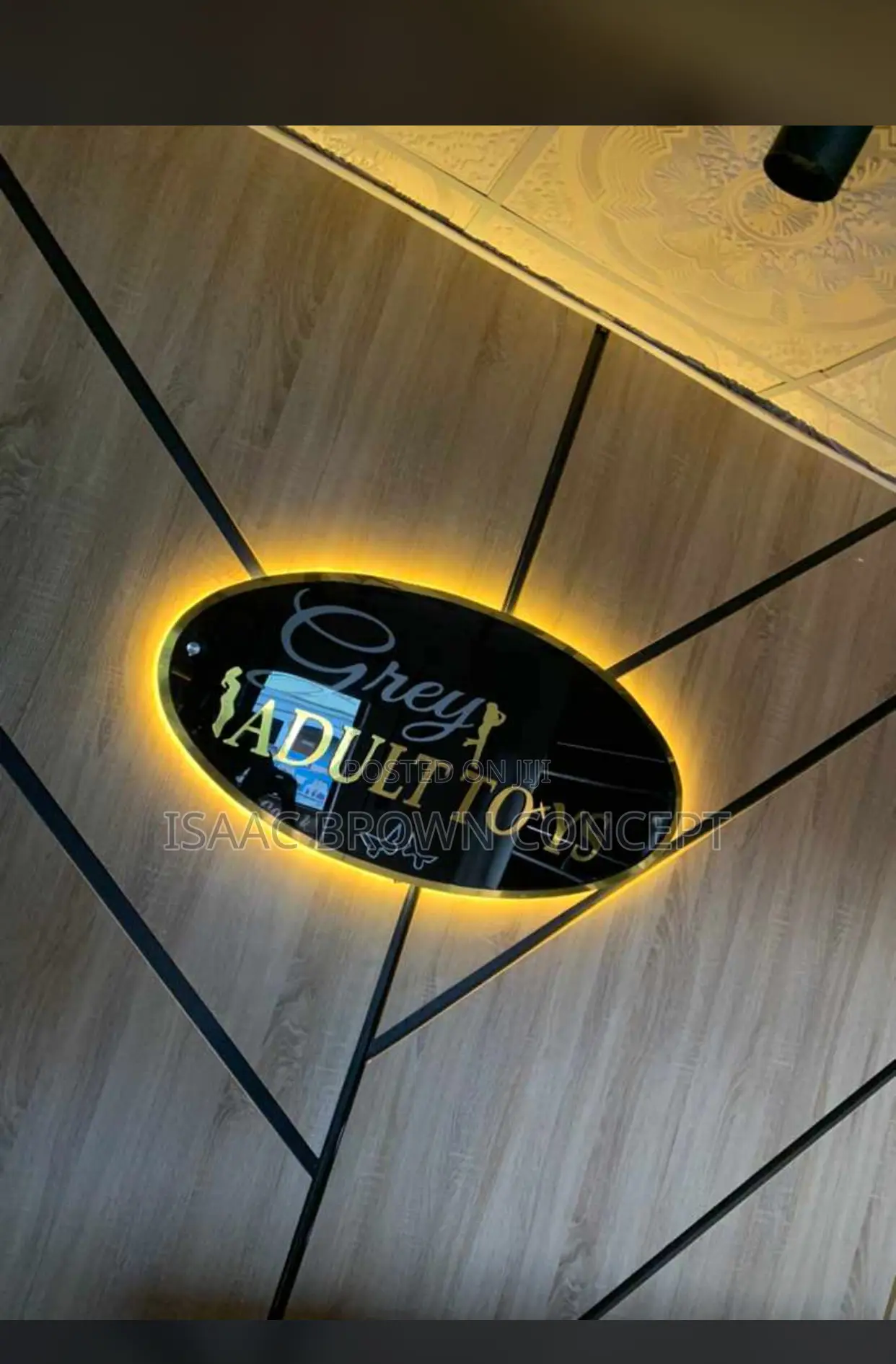 Neon Light Indoor Signage