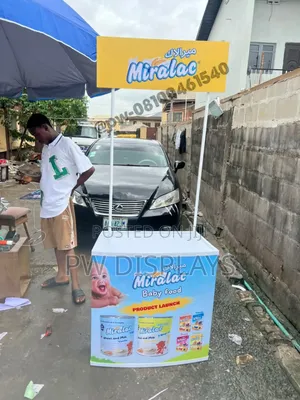 Promo Table Sampling Stand