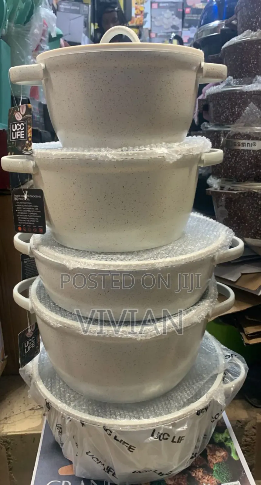 10pcs UCC Cookware Set
