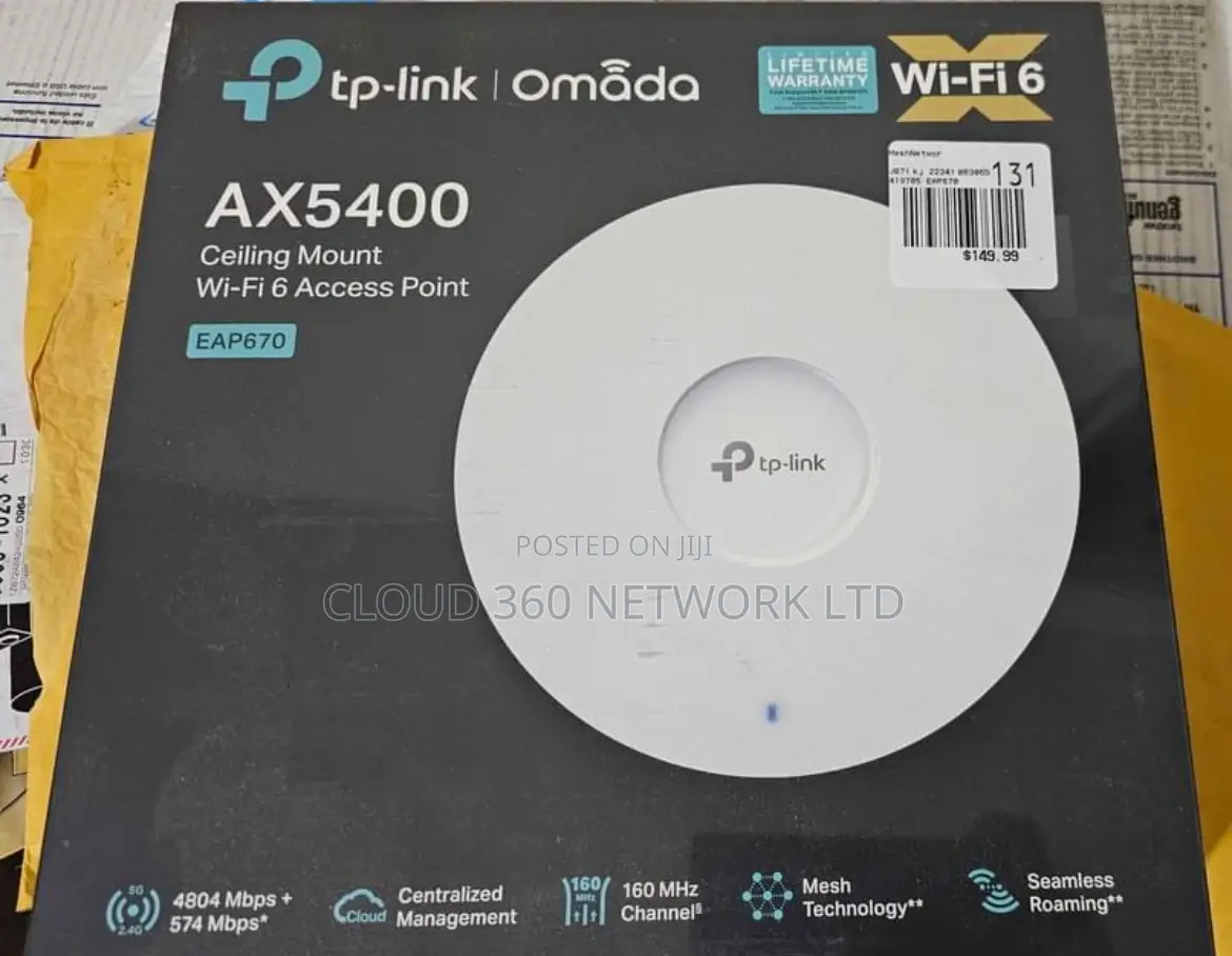 Tp Link EAP 670. AX 5400 Wifi 6