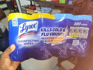 Lysol and Clorox Wipes Pack of 5
