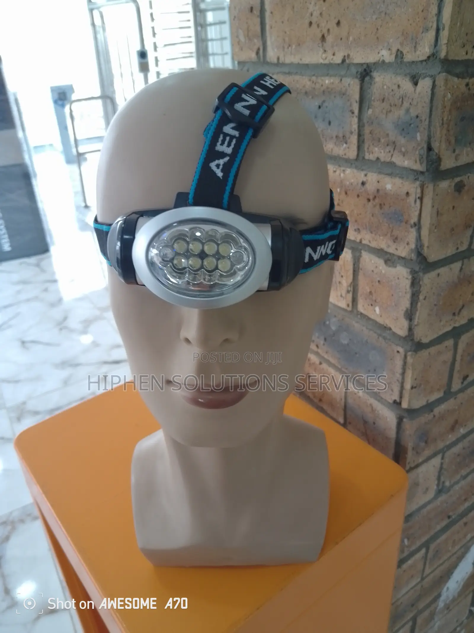 LED Headlamp Waterproof Portable Flashlight