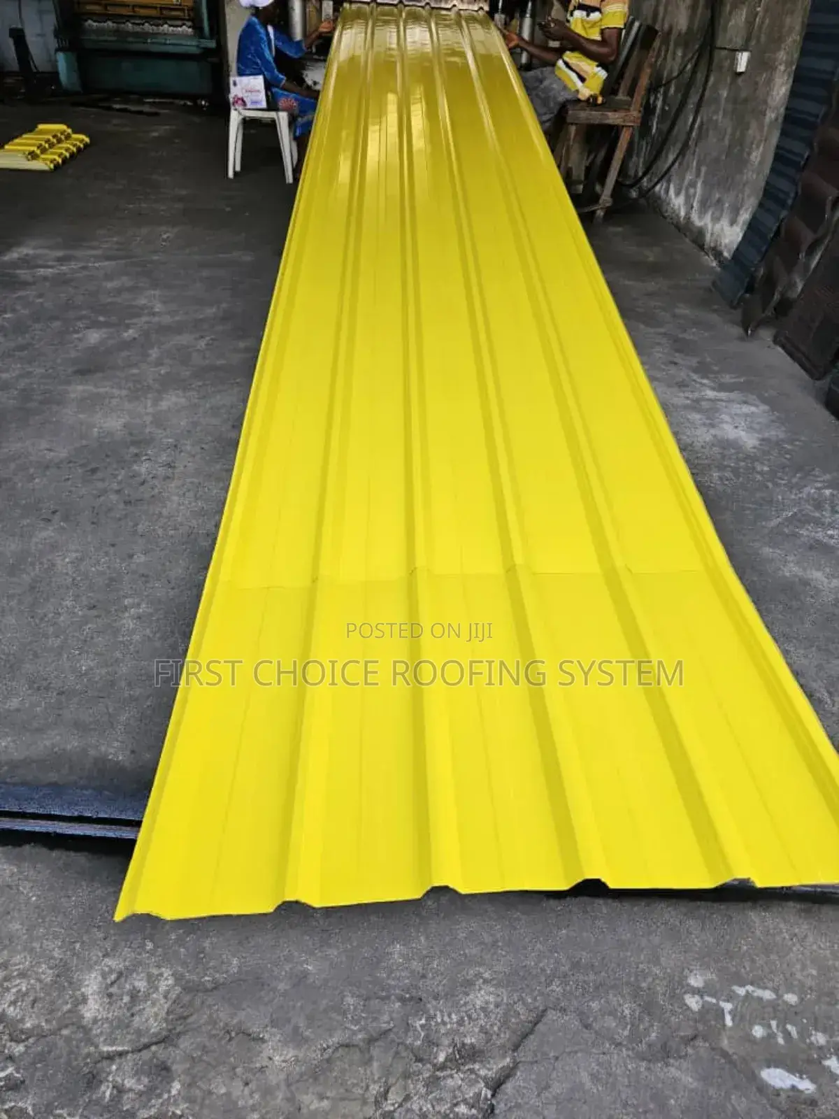 Yellow Roofing Sheets