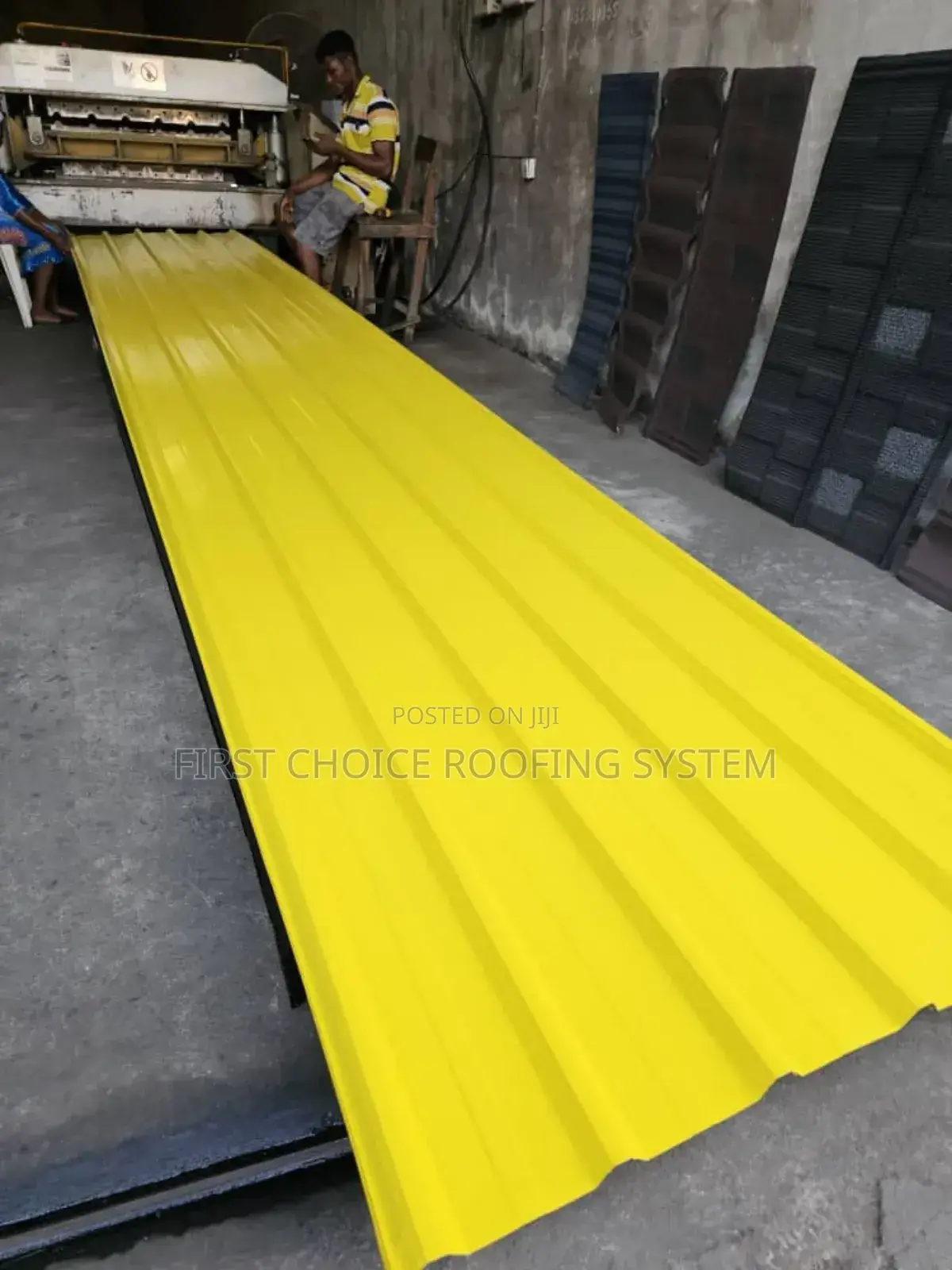 Yellow Roofing Sheets