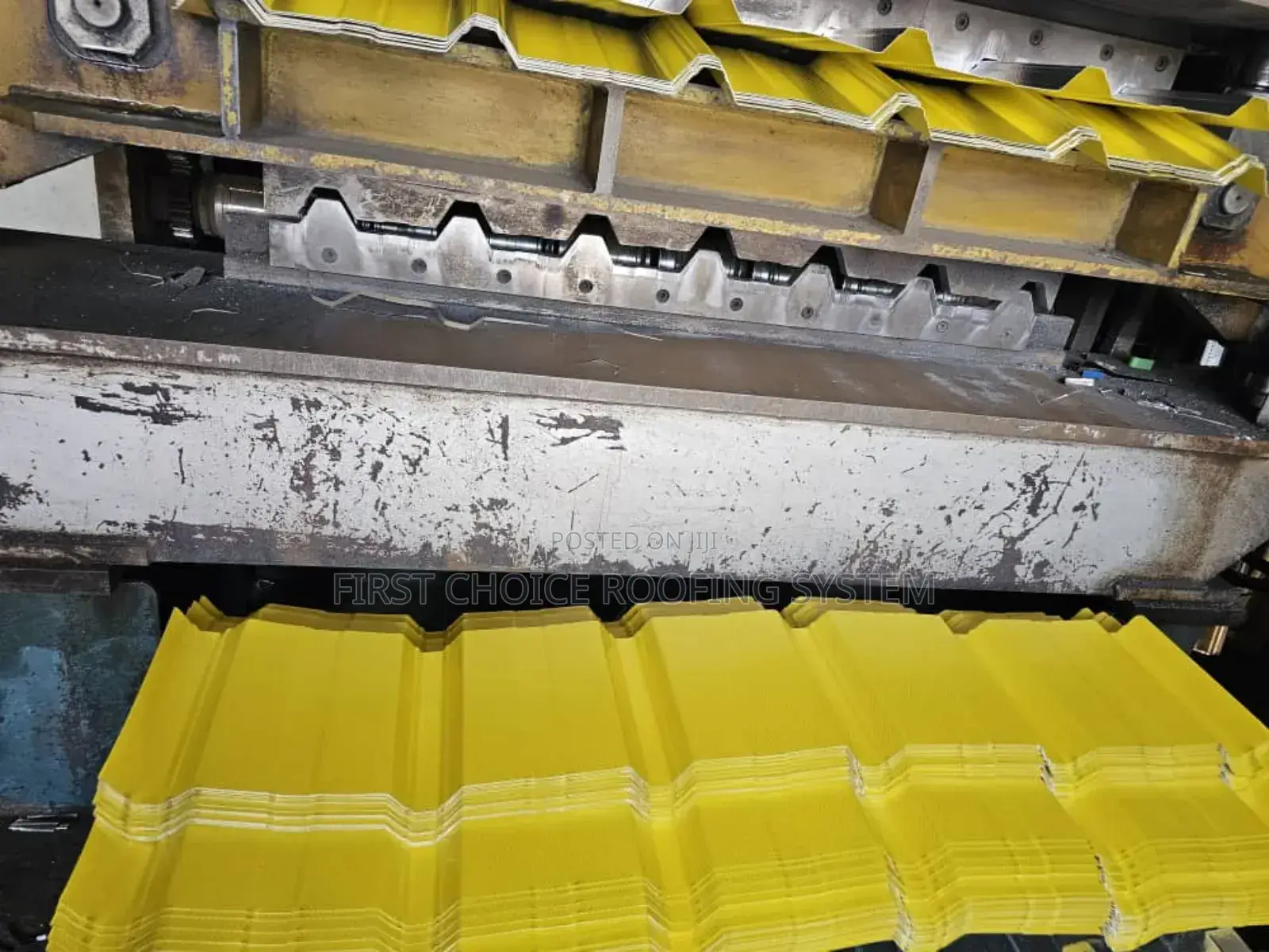 Yellow Roofing Sheets