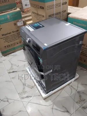 Noiseless WD3Q1043BT Front Load Washer (10kg) and Dryer 