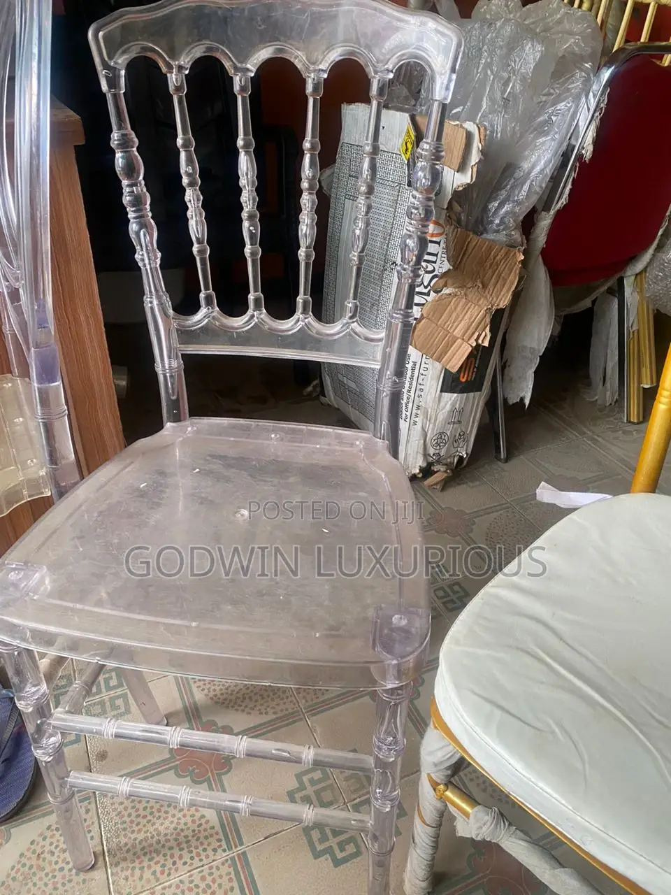 Clear Dior Chairs