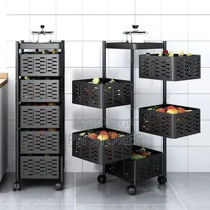 5 Tiers Kitchen Rack