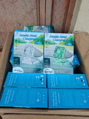 Rechargeable and Single Solar Fan