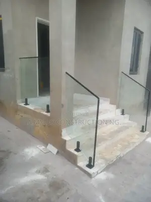 Entrance Glass Railings Tampered