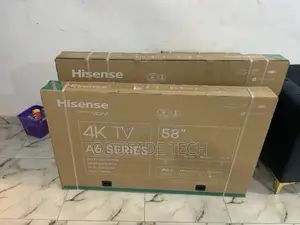 New in Hisense 58inches Smart Tv