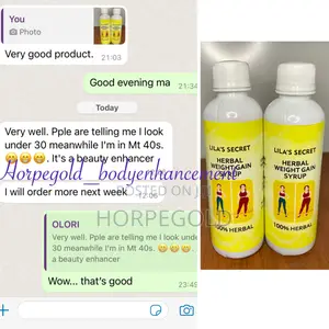 Herbal Weight Gain Syrup
