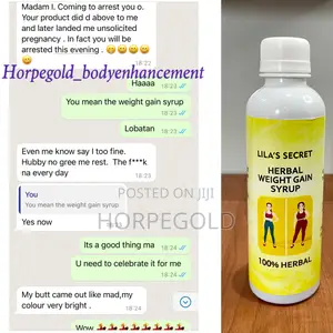 Herbal Weight Gain Syrup