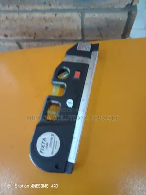 Level Laser Line Leveler Beam Tool With Metric Rulers