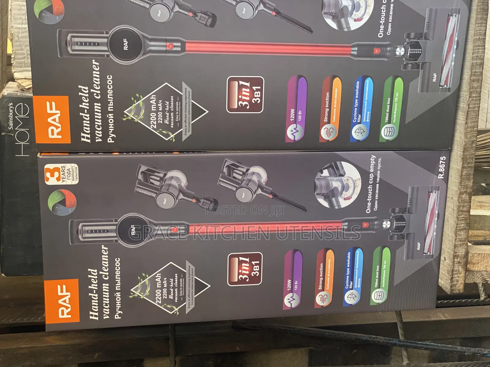 RAF Rechargeable Vacuum
