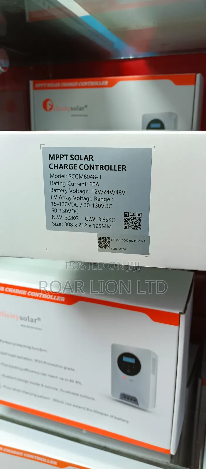 Felicity Charge Controller 60ah