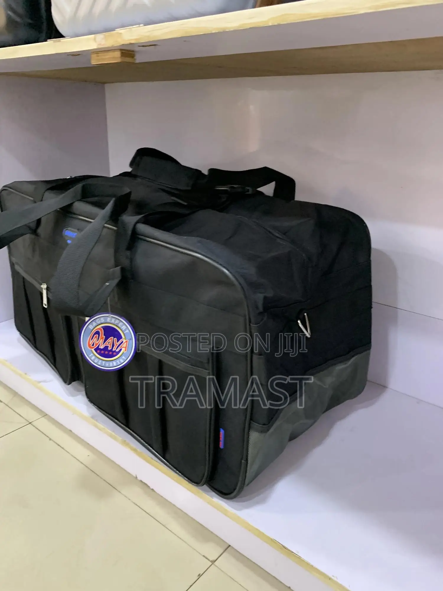 Large Duffle Bag Black